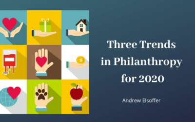 Three Trends in Philanthropy for 2020